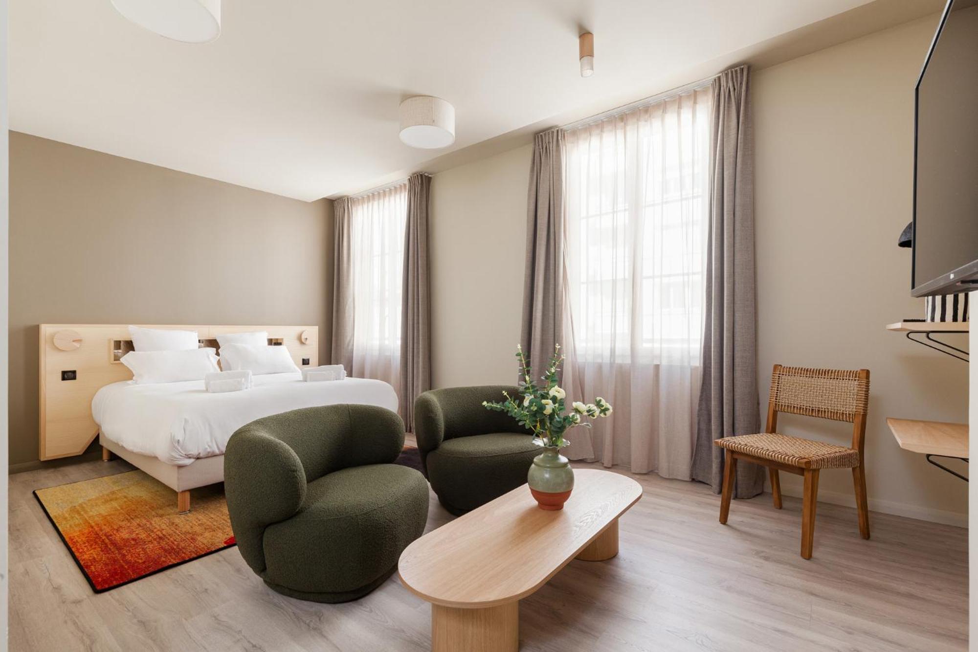 Hotel Gambettes - Entree Autonome, Reception En Ligne - Encore Mieux Limoges Luaran gambar