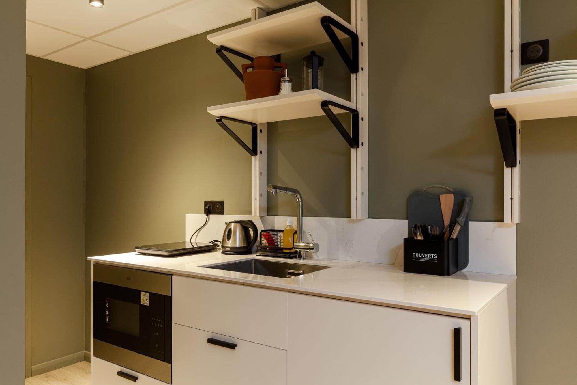 Hotel Gambettes - Entree Autonome, Reception En Ligne - Encore Mieux Limoges Luaran gambar