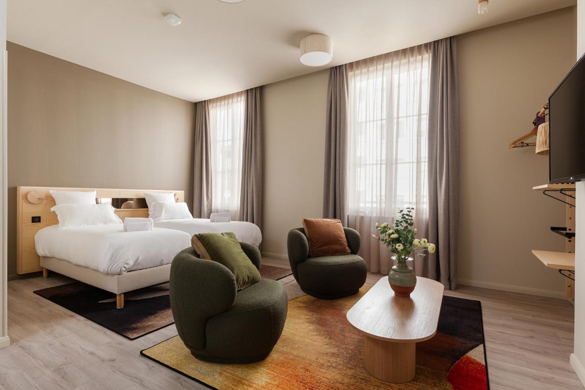 Hotel Gambettes - Entree Autonome, Reception En Ligne - Encore Mieux Limoges Luaran gambar